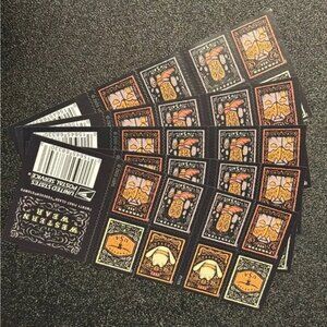 25 Books Of 20 USPS Western Wear Forever Postage Stamps (500 stamps)